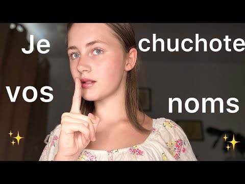 ASMR: Je chuchote vos noms✨💤