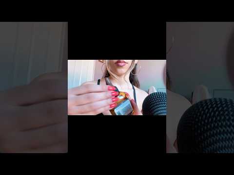 ASMR Slick back ponytail #asmr #asmrhair #asmrshorts #slickback