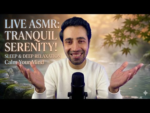 🔴 ASMR LIVE Stream for Deep Sleep and Relaxation