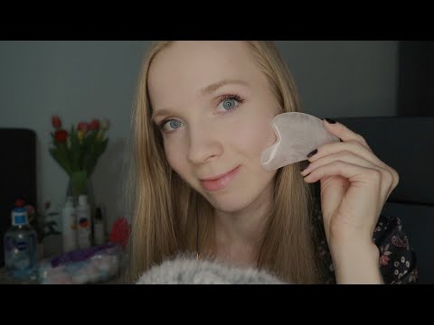 АСМР КОСМЕТОЛОГ💗 Массаж Лица ГУАША😄САЛОН КРАСОТЫ✨РОЛЕВАЯ ИГРА ASMR COSMETOLOGIST💗 FACE MASSAGE