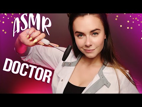 АСМР ОСМОТР У НЕВРОЛОГА | ASMR CRANIAL NERVE EXAM