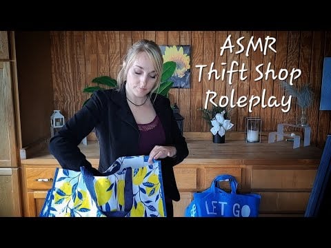 ASMR | Realistic Thrift Shop Roleplay 