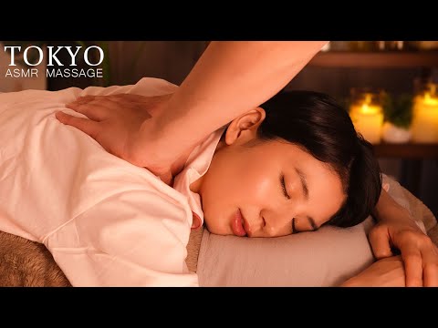 😪眠るための無言マッサージASMR｜首・肩・肩甲骨ケア