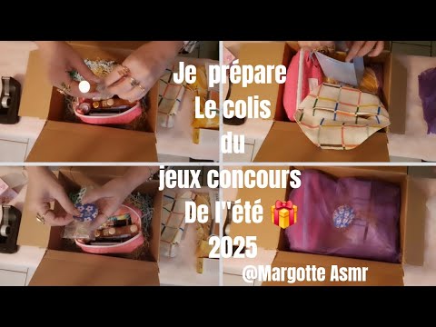 Je prépare le colis du jeux concours, de l'été 2025 🎁