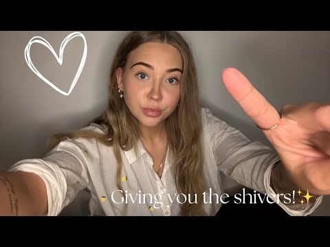 Giving you the shivers✨| Handmovements🤍| Mouth sounds💋| ASMR🫶🏼