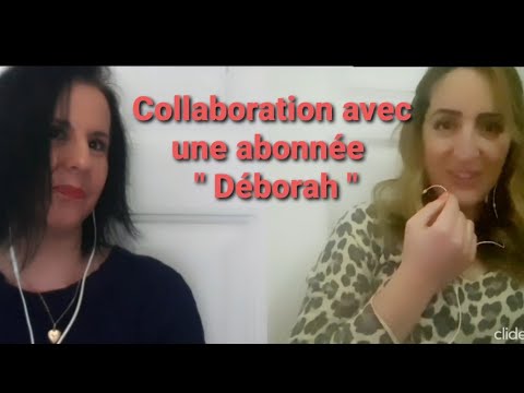 Asmr français, complicité et collaboration avec une abonnée "Déborah "