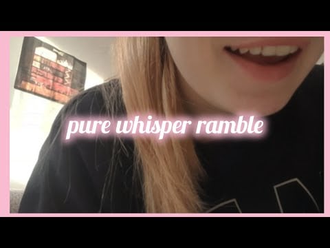 lofi asmr | pure breathy whispers 🤍 [get to know me!]