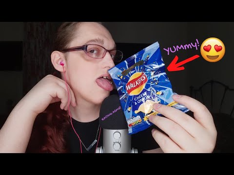 ** ASMR CRISPS ** Crunchy Eating Sounds | Walker's Crisps | No Talking | Chloe ASMR!