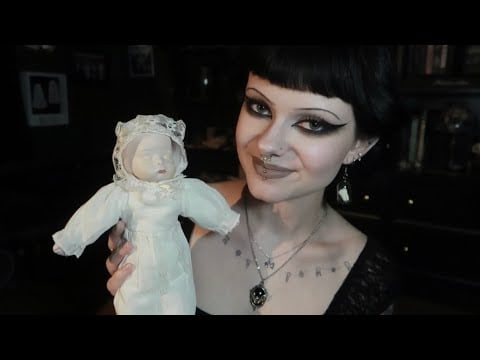 ASMR | A Small Antique Mall Haul 🕯️🕸️ tapping, scratching, tracing, etc.