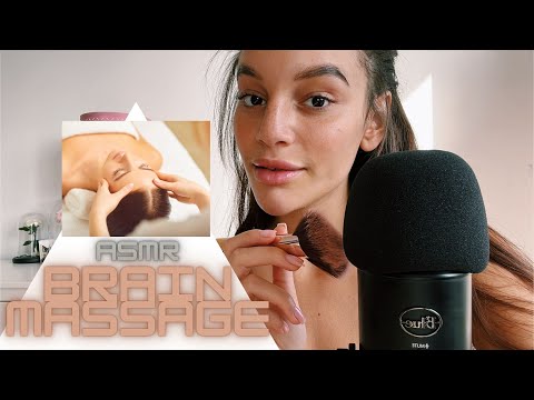 ASMR - soft but intense BRAIN MASSAGE 💛