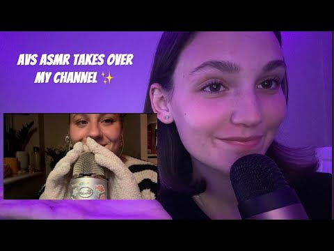 ASMR | @avssmr  takes over my Channel✨(triggers) 
