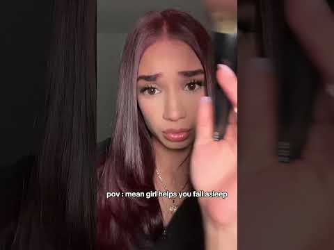 you again ? 🌝 #asmr #asmrsounds #meangirlasmr #pov #roleplay #fypシ