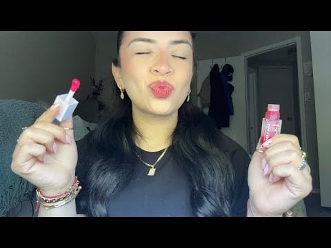 ASMR get ready with me (extra chatty) ❤️