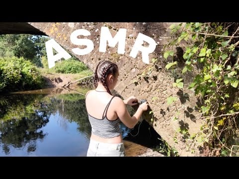 [ASMR] AT A RIVER! (nature asmr)