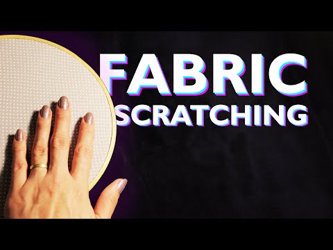 ASMR SCRATCHING FABRIC NO TALKING, FABRIC SOUNDS, AGGRESSIVE FABRIC SCRATCHING ASMR,