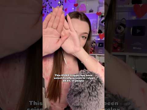 This ASMR trigger has been scientifically proven to relax 99.9% of people #asmr #relax #tingles