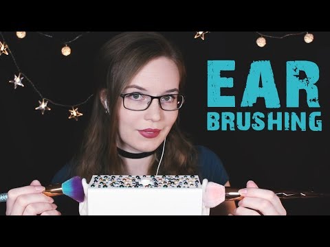 ASMR Ear Brushing - Soft-Spoken and Whispered Sleep Massage for Your Ears