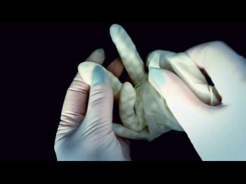 Tight LATEX Gloves📌 Long NAILS📌 playing with glove & beads💋 [[ASMR]]