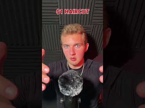 ASMR $1 vs $100 haircut