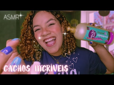 ASMR FINALIZANDO SEU CABELO 👧🏽💓