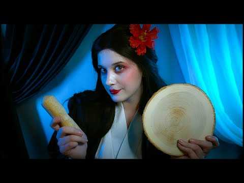 АСМР ПОСТУЧИМ ПО ДЕРЕВЯШКАМ | ASMR WOOD TAPPING