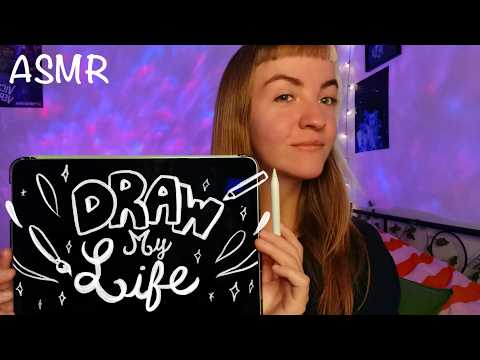 ASMR | DRAW MY LIFE ✨(oui oui comme en 2012)