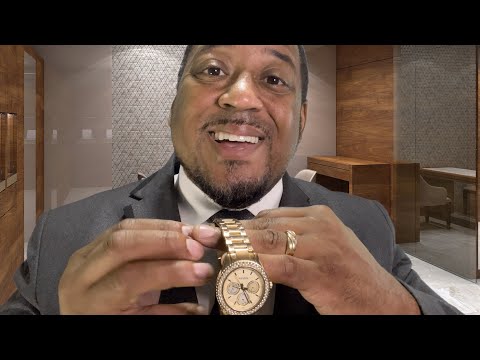 Luxury Watch Salesman Male ASMR | Selling KING CHARLES Watches Personal Attention Friendly Roleplay