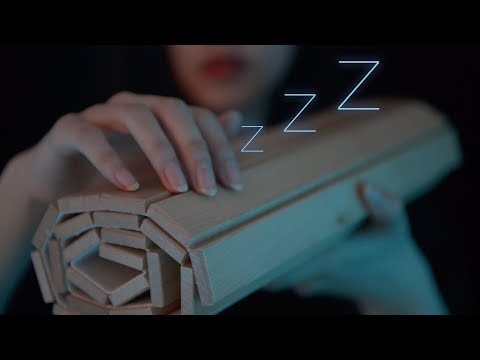 ASMR Calming Wood Triggers for Sleep (No Talking)