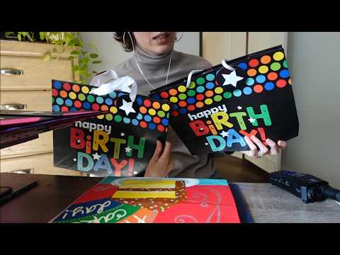 ASMR Gift Bag Store Roleplay | 20 Bags for 5$ Sale (soft spoken)