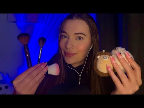 I’ll Brush You to Sleep 💗 ASMR Mic Brushing for Deep Relaxation