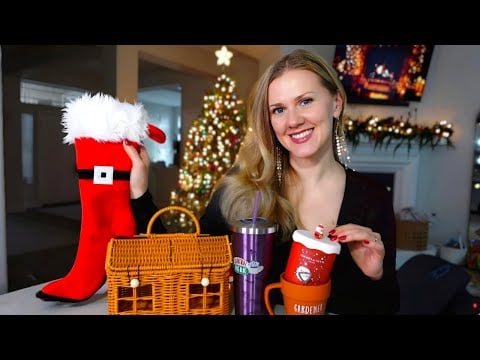 🎄 Secret Santa Unboxing 🎁 Cozy Sounds & Christmas Joy