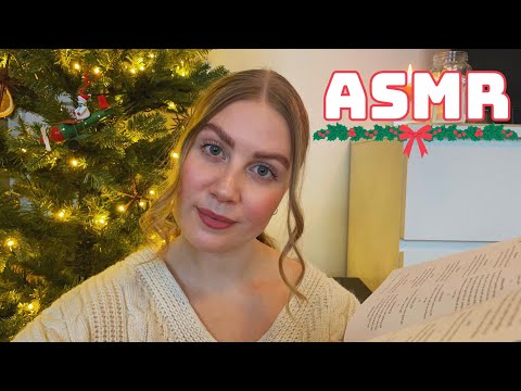 ✨ASMR SUOMI✨ Semi-inaudible lukemista englanniksi📚 (whispering & reading in English)