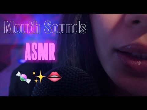 Sticky / Wet Mouth Sounds & Chewing Gum ASMR 🍬👄
