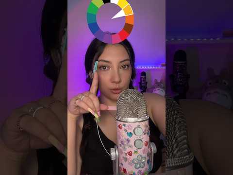 Colour wheel filter picks my #asmr trigger #asmrjade #satisfying #tingles