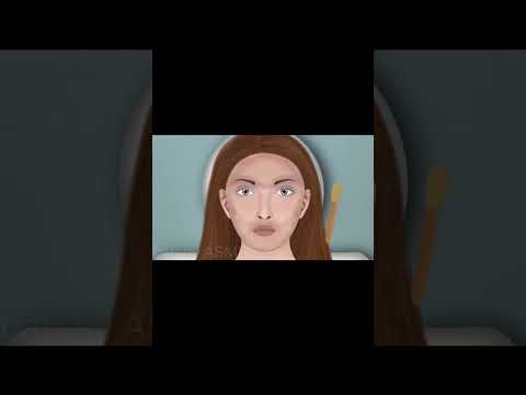 Brazilian face waxing|| ASMR' animation #facialanimation #animation #asmranimation #facewaxing