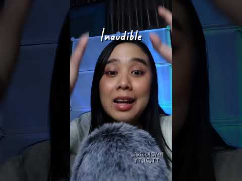 ASMR Fishbowl Effect 4 Levels - Mouthsounds - Bubble Mouthsounds💙 #asmr #fishbowl #mouthsounds