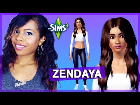 Zendaya - The Sims 3 ⎮Create-A-Sim (Chit Chat) ♥