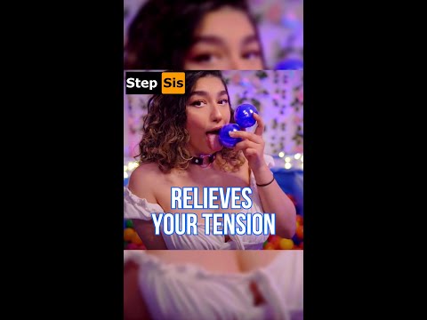 ASMR | Step Sis Gives You Blue Balls🔵 #Shorts