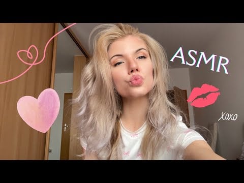ASMR - You’re So Loved | Affectionate GF Gives You K!sses & Support❤️