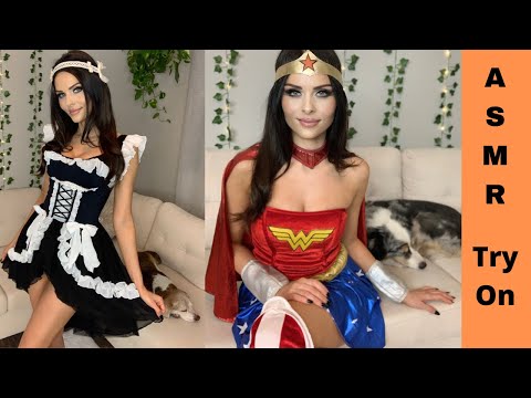 ASMR Halloween Costume TRY ON