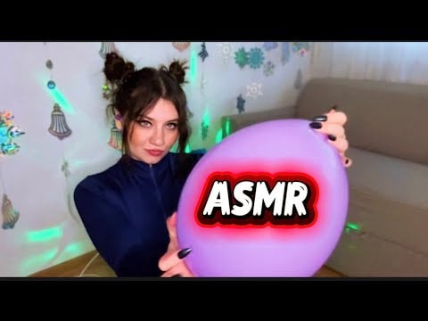 ASMR | Nail Popping Balloons & Inflation Sounds 😇✨