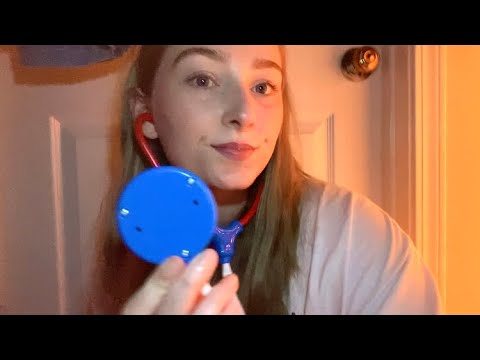 ASMR Medical Exam 🩺🏥 (Physical, Eye Exam, Tests, Vaccine) Layered Sounds **BRIGHT LIGHTS ⚠️