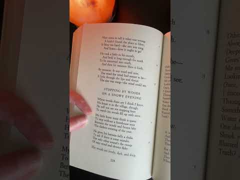 Stopping by the Woods on a Snowy Evening by Robert Frost