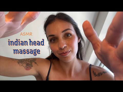 ASMR ✨💆🏽‍♀️ Indian Head Massage ROLEPLAY | with car horns and everything