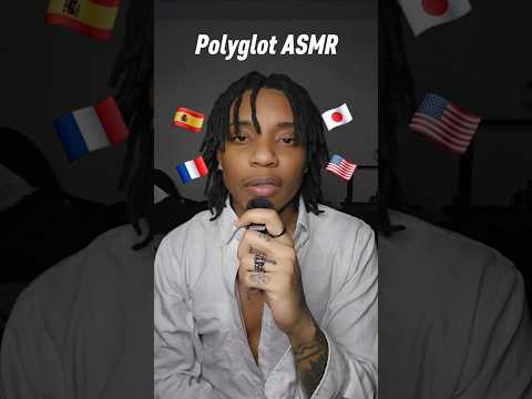 Polyglot ASMR (Speaking multiple languages) #asmr #asmrvideo #polyglot #relax #asmrsounds #fypシ