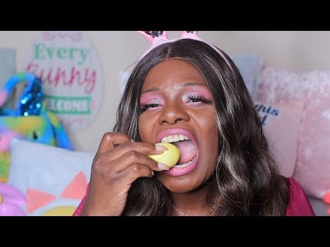 GOLDEN EGGS ASMR EATING SOUNDS