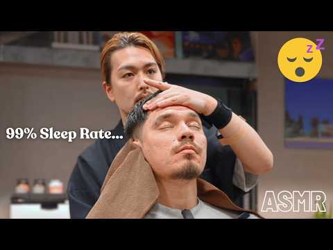 💈(ASMR) Old School Full Service by Japanese Master Barber Genki Kobayashi – Just Relax & Sleep