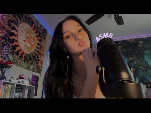 asmr trigger assortment✨🎀 ( tapping , scratching , hand sounds , mic triggers , etc..)