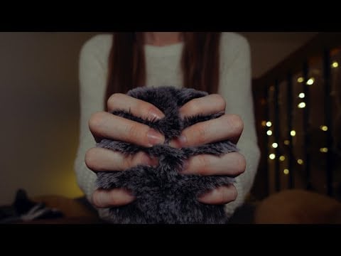 ASMR Sleep All Night, Fluffy Mic Scratching (No Talking, 8 Hours)