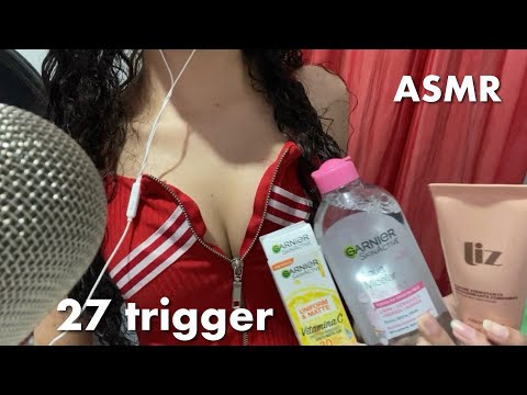 ASMR 27 Triggers in 2 minutes